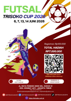 Yuk Daftar sekarang jugaa lomba futsal trisoko 2026